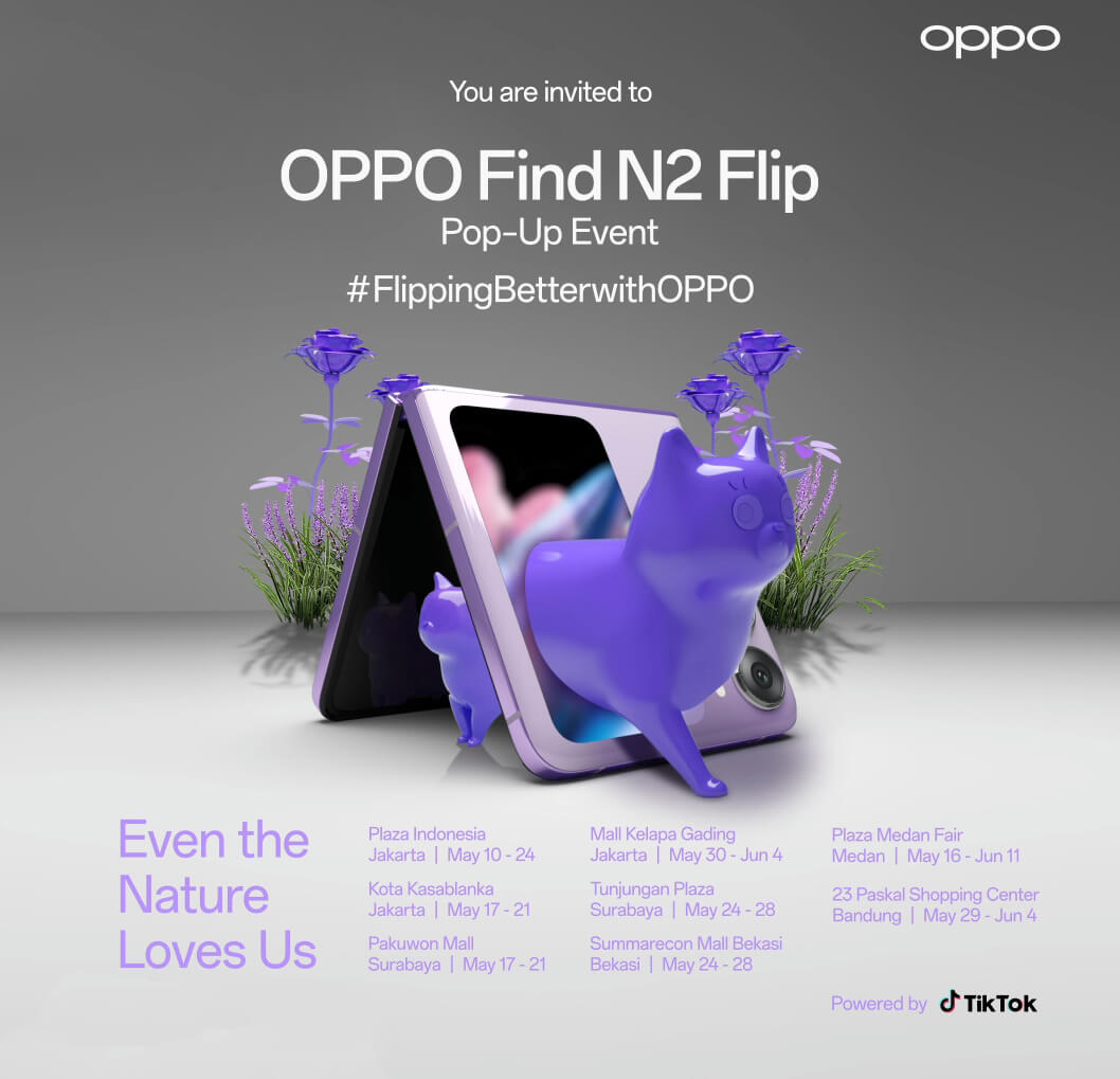 OPPO Find N2 Flip Pop-Up Event