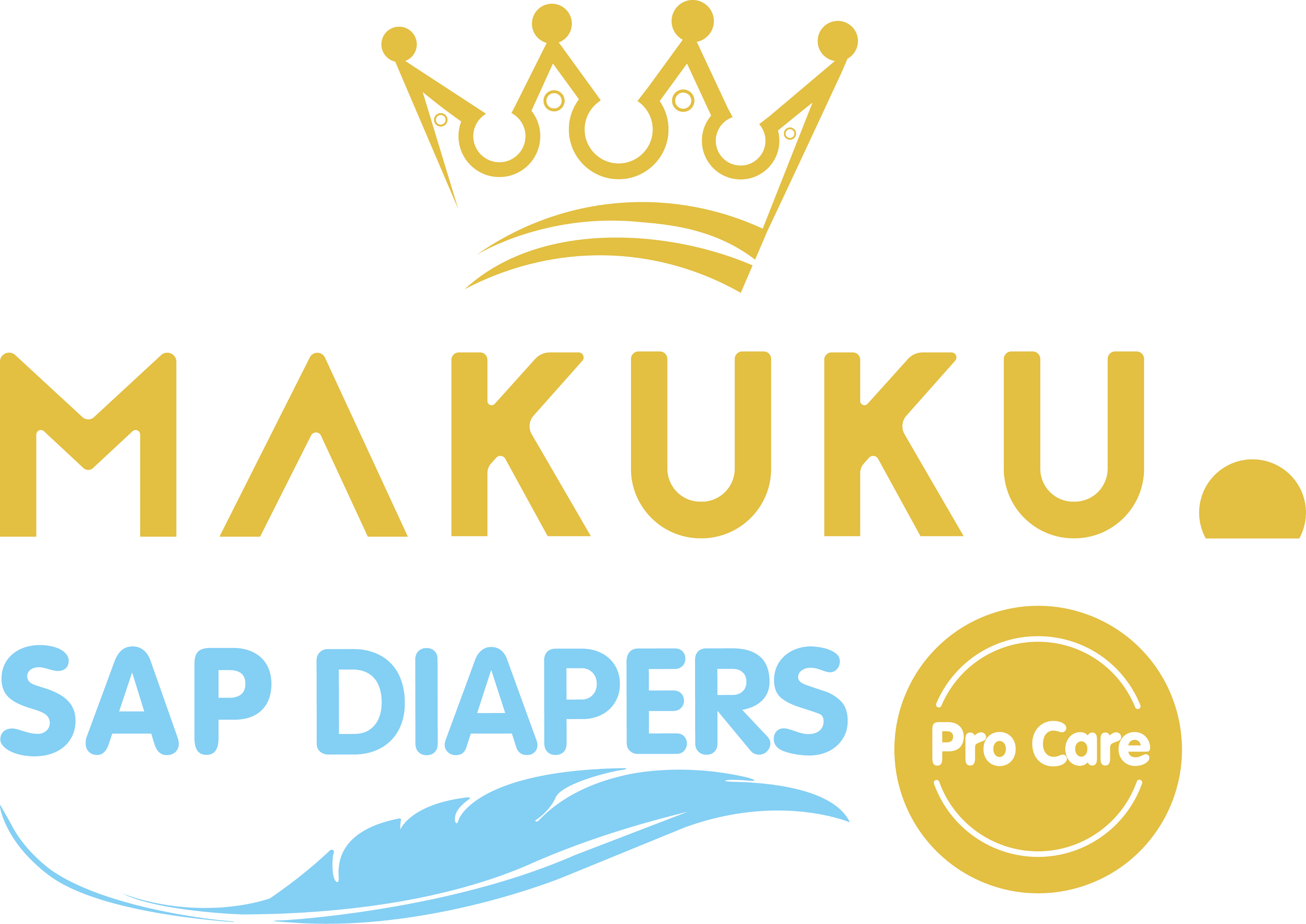 Logo Makuku Air Diapers Pro Care