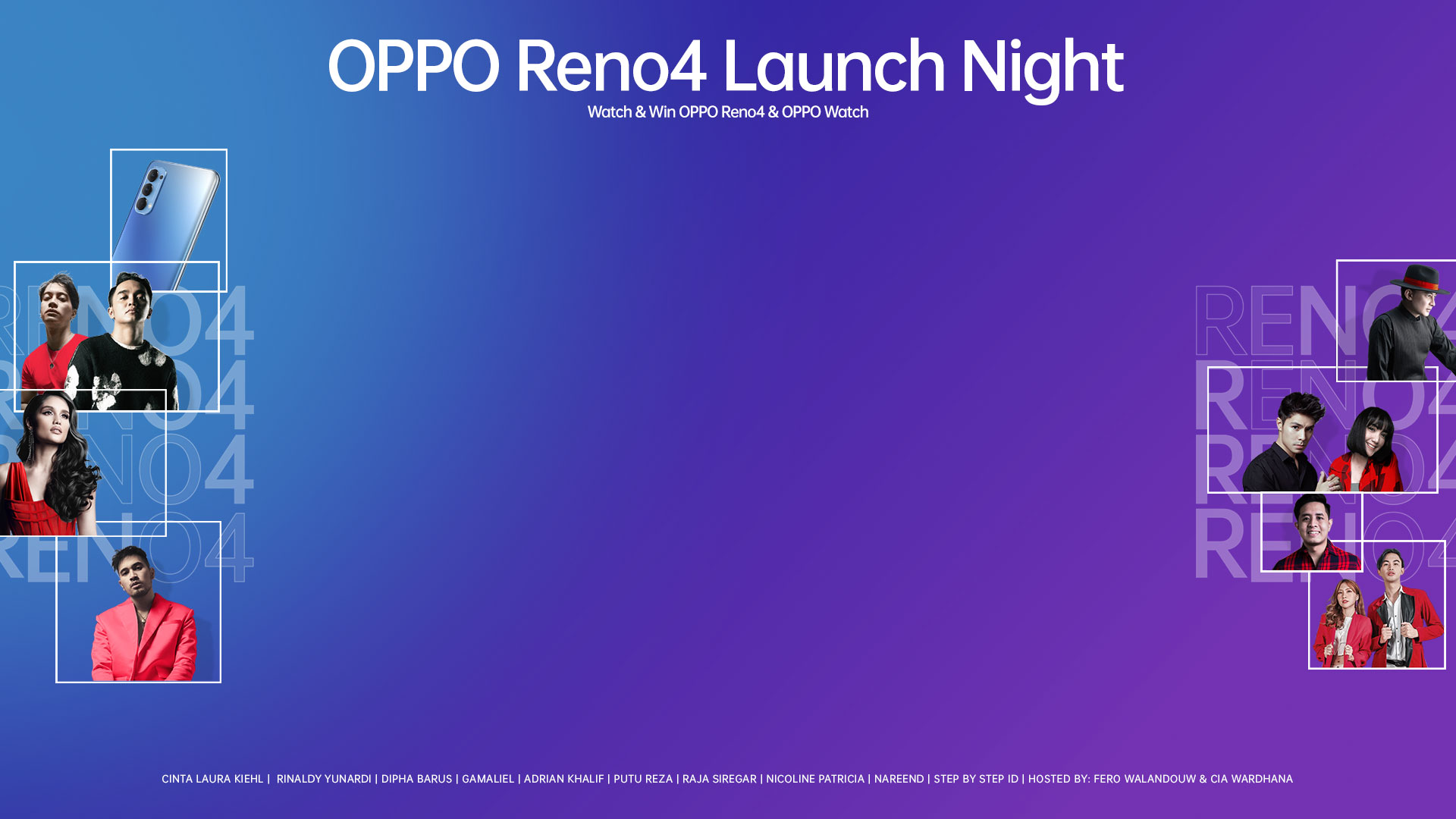 Reno4 Launch Event